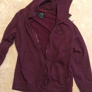 Jordan zipper jacket size large